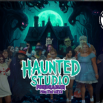 JDS Creative Academy students performing a Halloween-themed theater production at Haunted Studio, a beloved Temecula tradition.