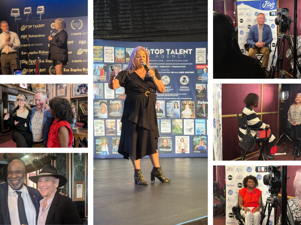 Creative professionals collaborating at the Top Talent Hollywood Conference