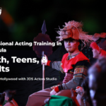 Students practicing acting exercises at JDS Actors Studio in Temecula