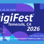 Filmmakers and digital artists showcasing their work at 𝐷𝑖𝑔𝑖𝐹𝑒𝑠𝑡® Temecula, celebrating creativity and innovation