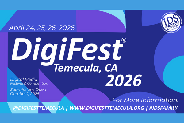 Filmmakers and digital artists showcasing their work at 𝐷𝑖𝑔𝑖𝐹𝑒𝑠𝑡® Temecula, celebrating creativity and innovation