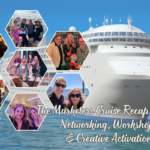 JDS Creative Academy team networking and engaging in creative activities on the Arts Across America Marketers Cruise