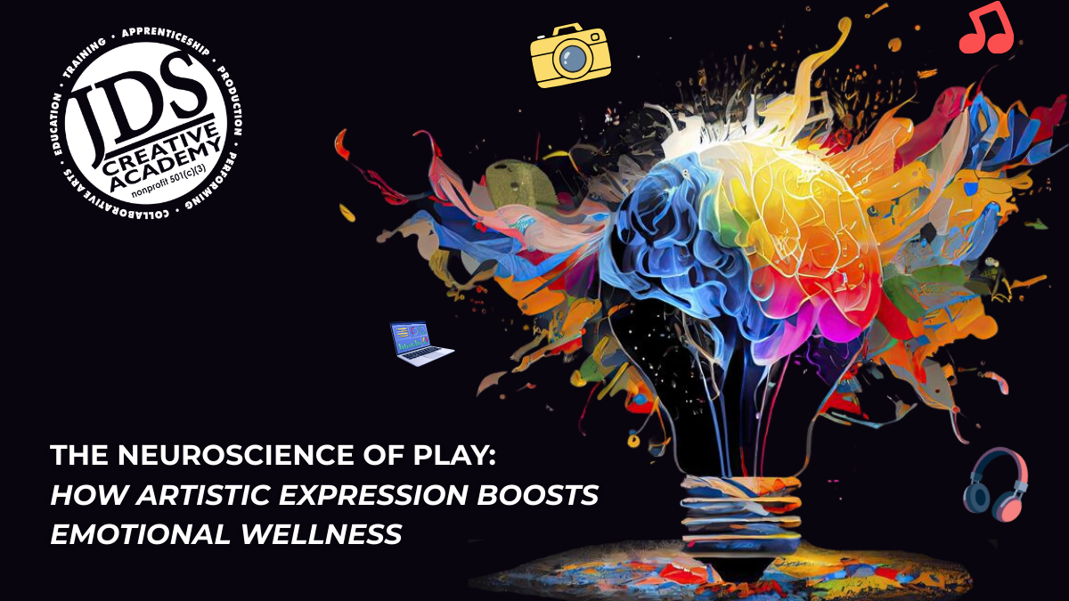 Students at JDS Creative Academy engaging in visual performing and digital arts classes to enhance creativity and emotional wellness