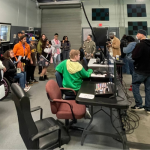 Title 17 participants collaborating on spring arts projects